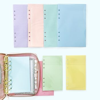 Pastel Planner Refill Paper