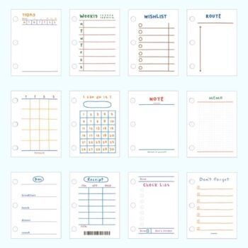 กระดาษรีฟิล 3 รู Easy Plan