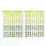 สติกเกอร์ Candy Color Font