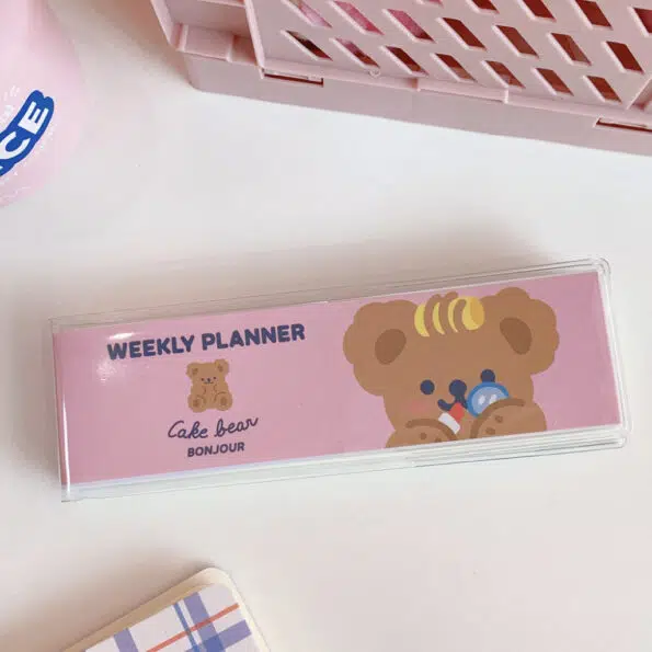 Cake Bear Weekly Planner.010
