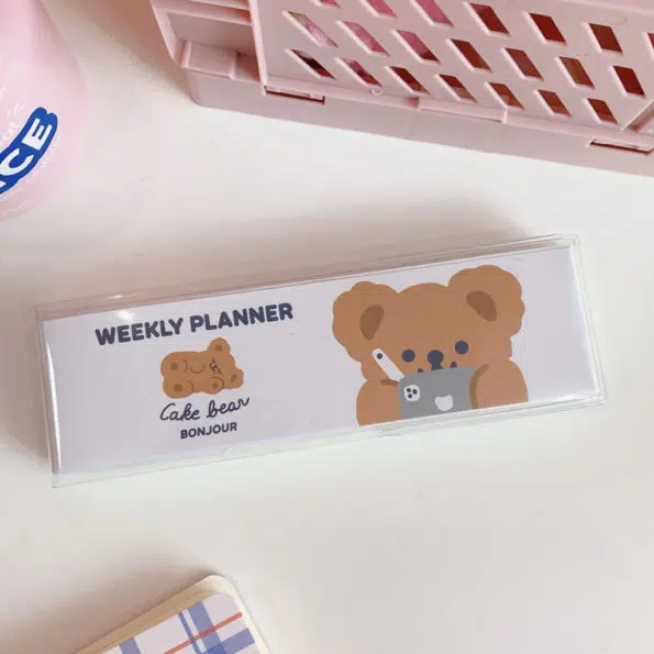 Cake Bear Weekly Planner.011
