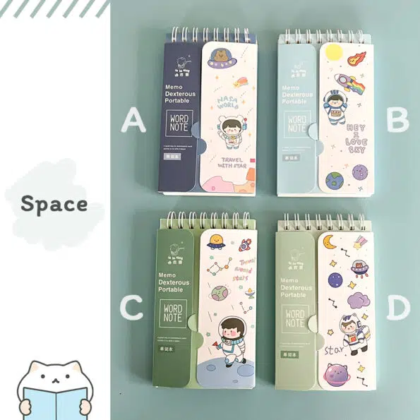 Foldable Word Book – 9 Space