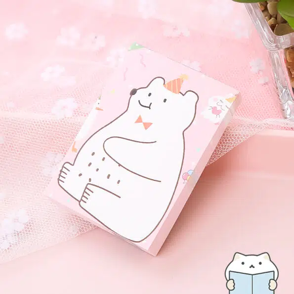 Mini Cute Notepad – 5 bear