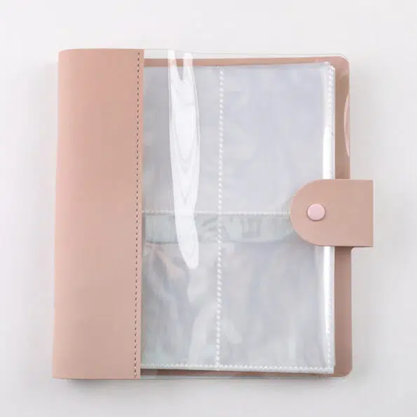 Photo Album Folder Set – A5 Pink