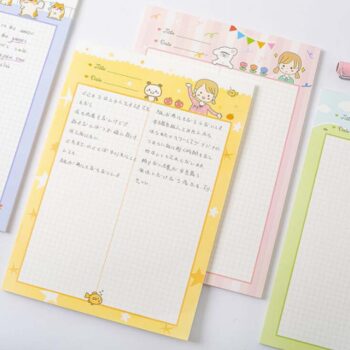 Study Summary Note Notepad