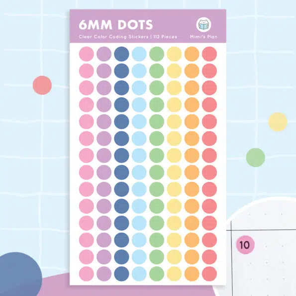 Clear Color Coding – s1 6 mm dots
