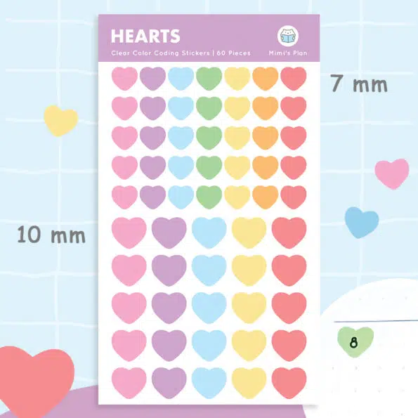 Clear Color Coding – s6 hearts