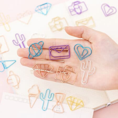 Color Special-Shaped Paper Clip