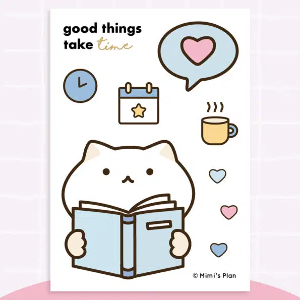 Study Cover Sticker – s2 Good Things