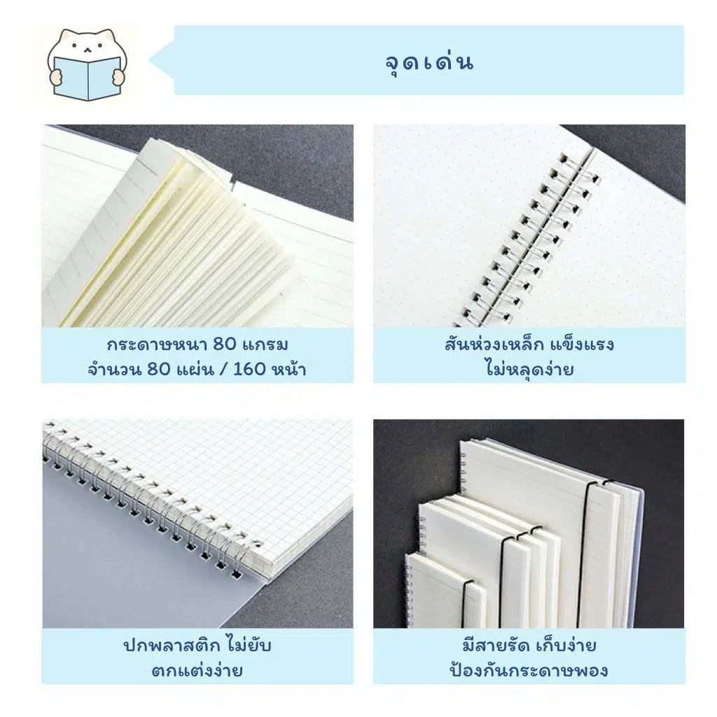 PVC Coil Notebook 3