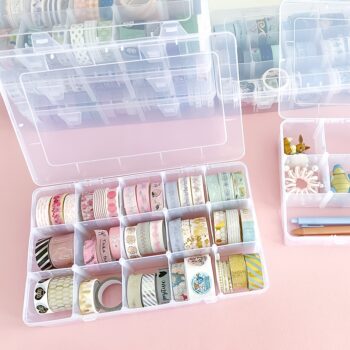 Grid Tape Storage Box