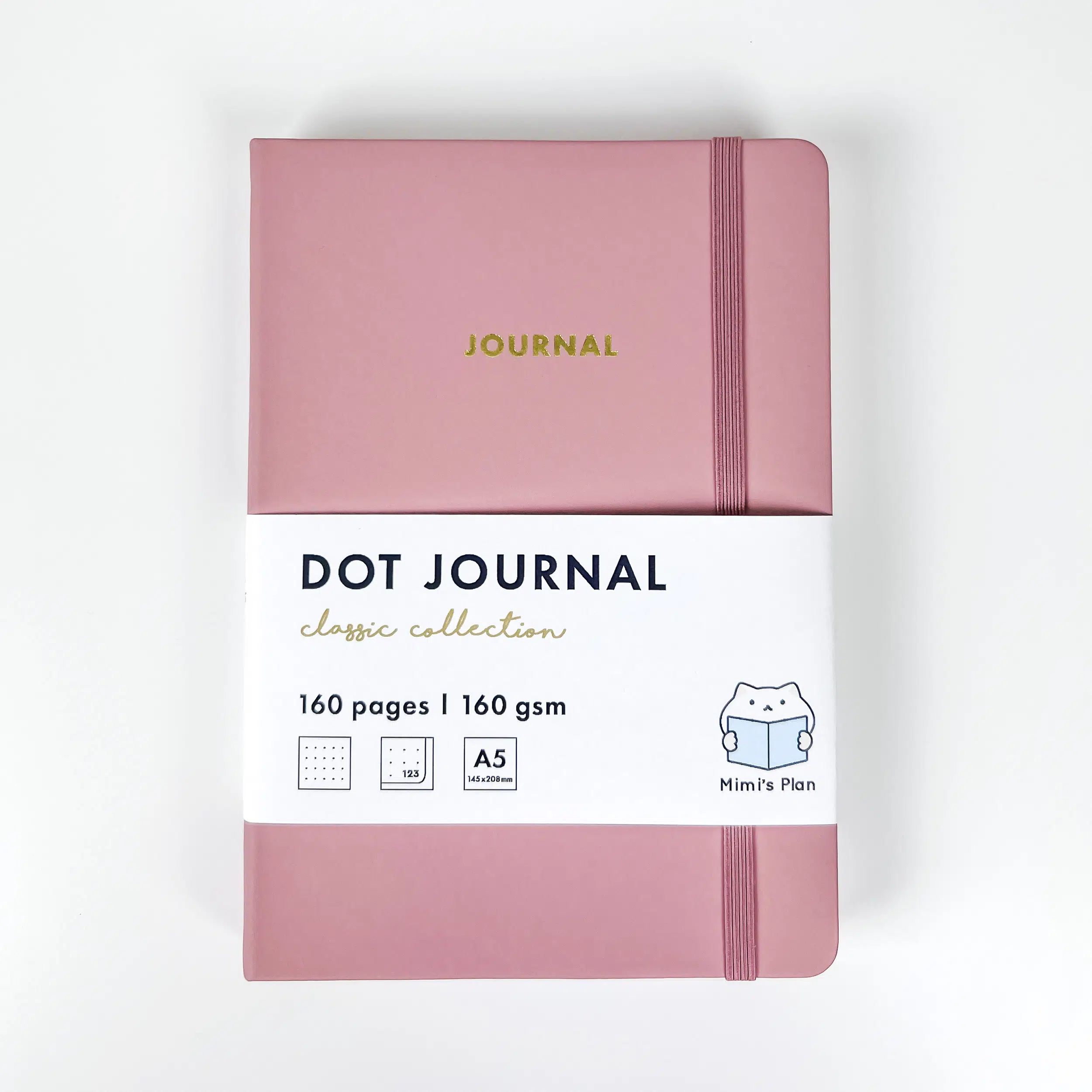 Dot Journal - Powder Pink