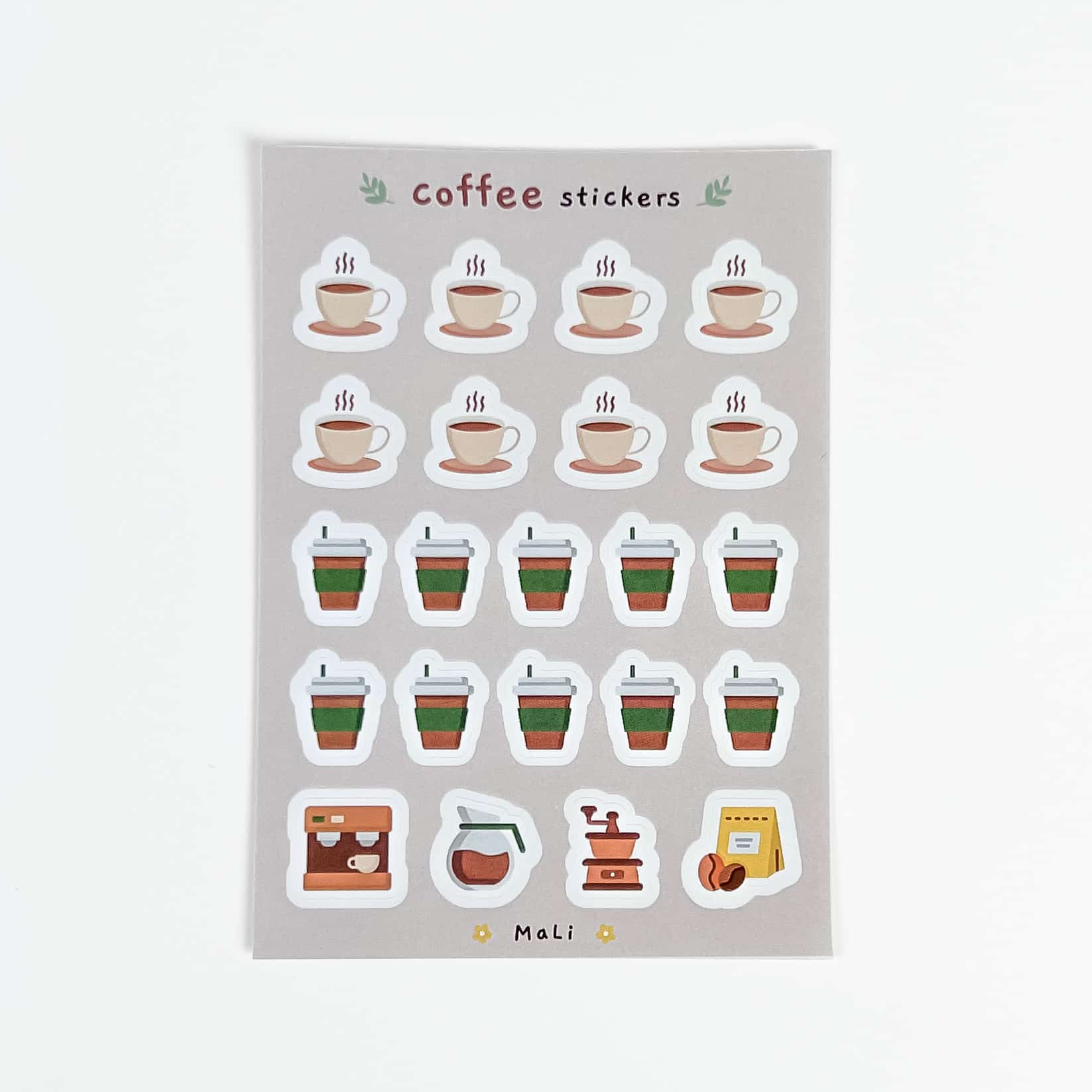 Coffee Emoji Sticker