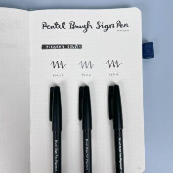 Pentel Sign Pen Pigment
