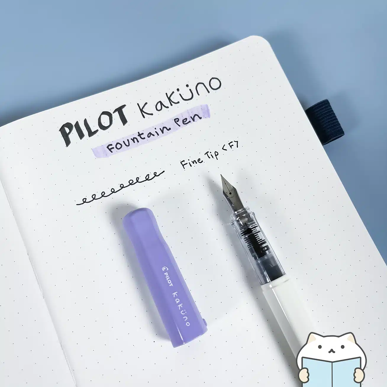 Pilot Kakuno Fountain Pen 5 write