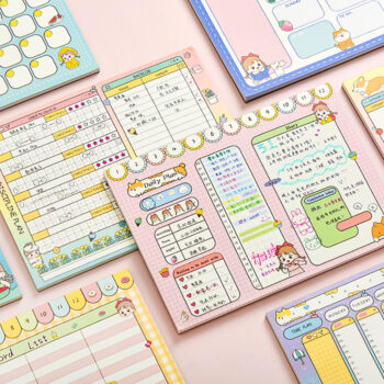 Girl Student Planner Notepad
