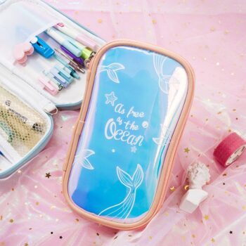 Mermaid & Unicorn Pencil Case