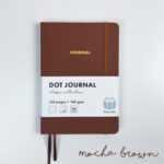 Dot Journal - Mocha Brown