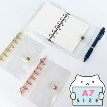 Clear Transparent Planner A7