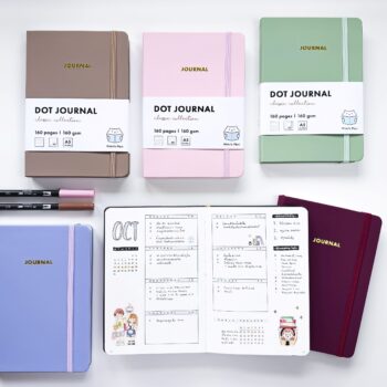 Dot Journal สมุดบูโจ มีเลขหน้า