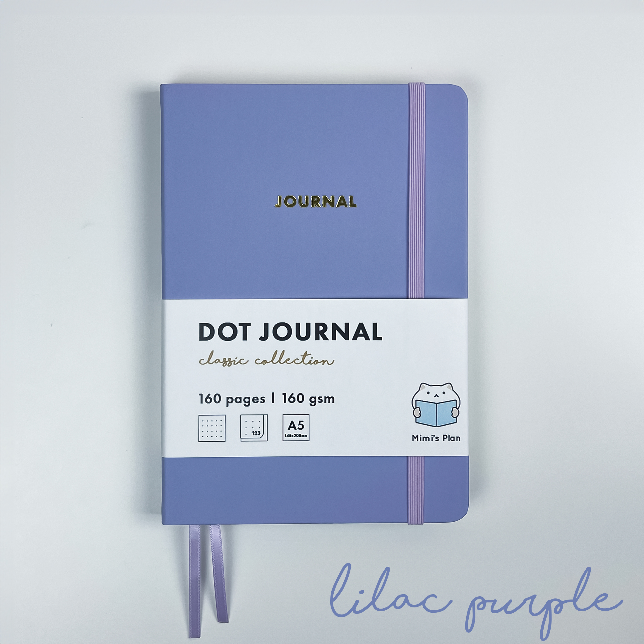 Dot Journal - Lilac Purple