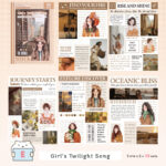 Girl Diary Sticker Book 1