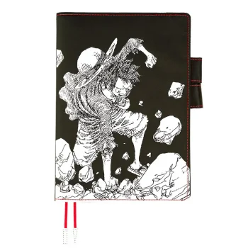 Cover A5 : ONE PIECE - Straw Hat Luffy (Black)