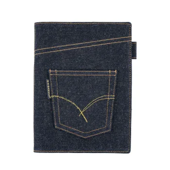 Cover 5-Year A5 - Indigo Jeans Pocket