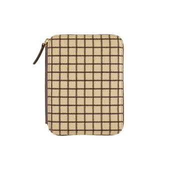 Cover A6 : Taut Zipped (Café au Lait Plaid)