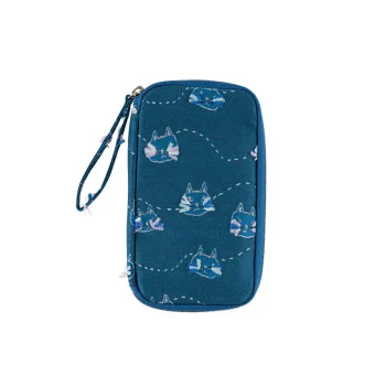 Small Drawer Pouch - Whisker Cat