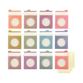 TSUKI no IRO : 12 Month Index Pockets